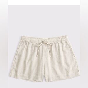 Abercrombie Linen Blend Pull-on Shorts XS